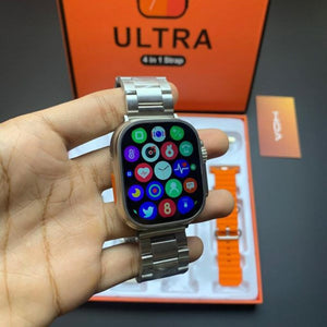 Watch ultra smart watch with 7 straps