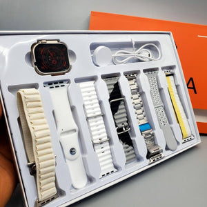 Watch ultra smart watch with 7 straps